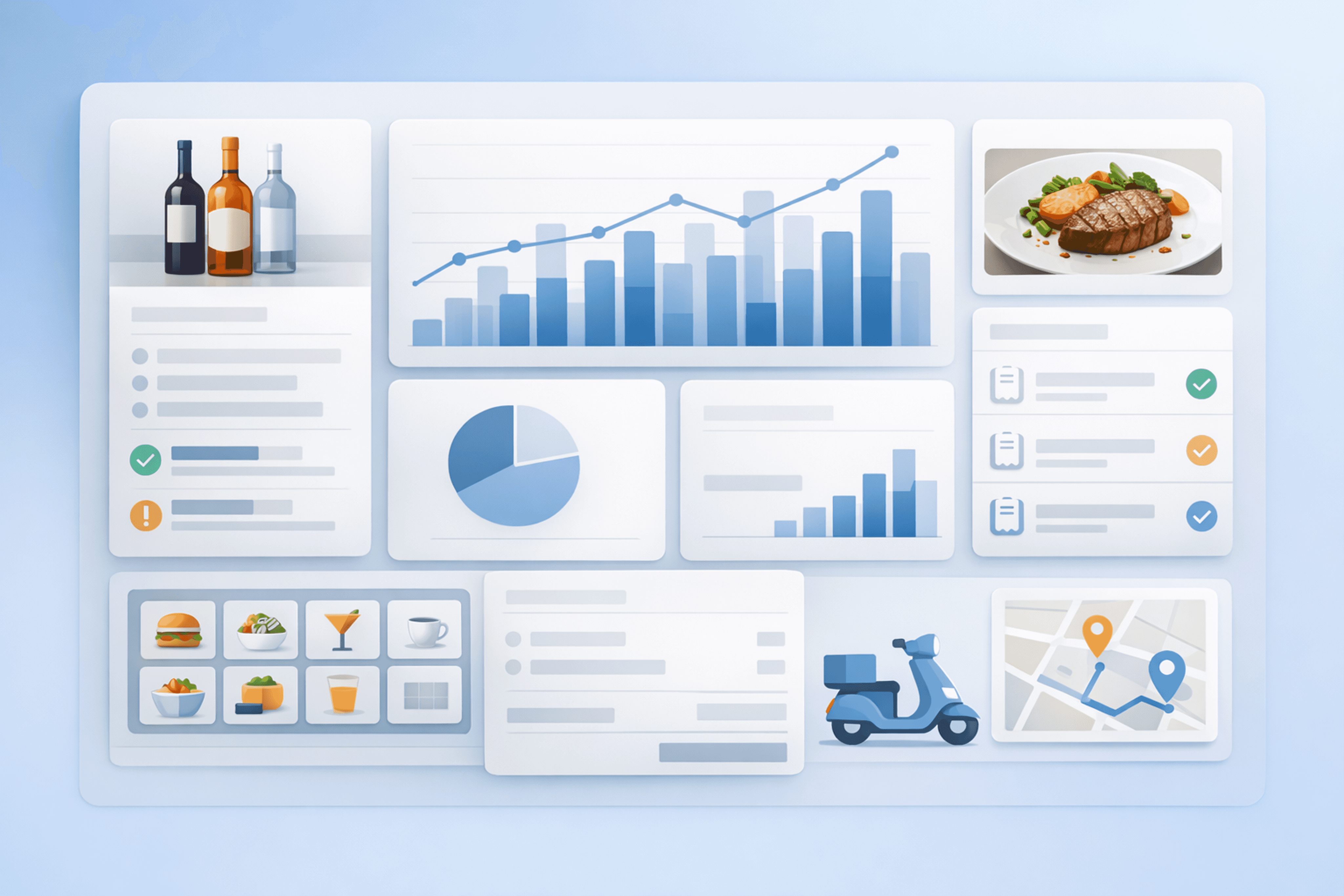 Restik POS: интерфейс приложения