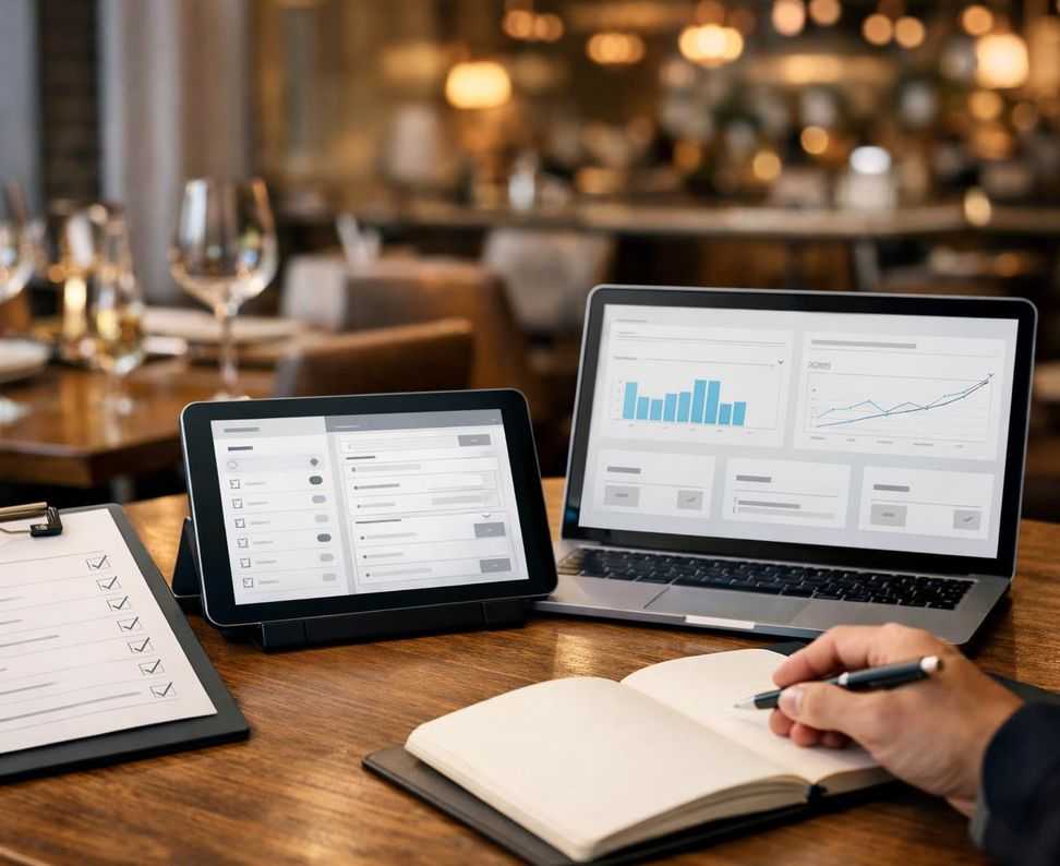 Restik: кассовая программа на POS-терминале со сканером