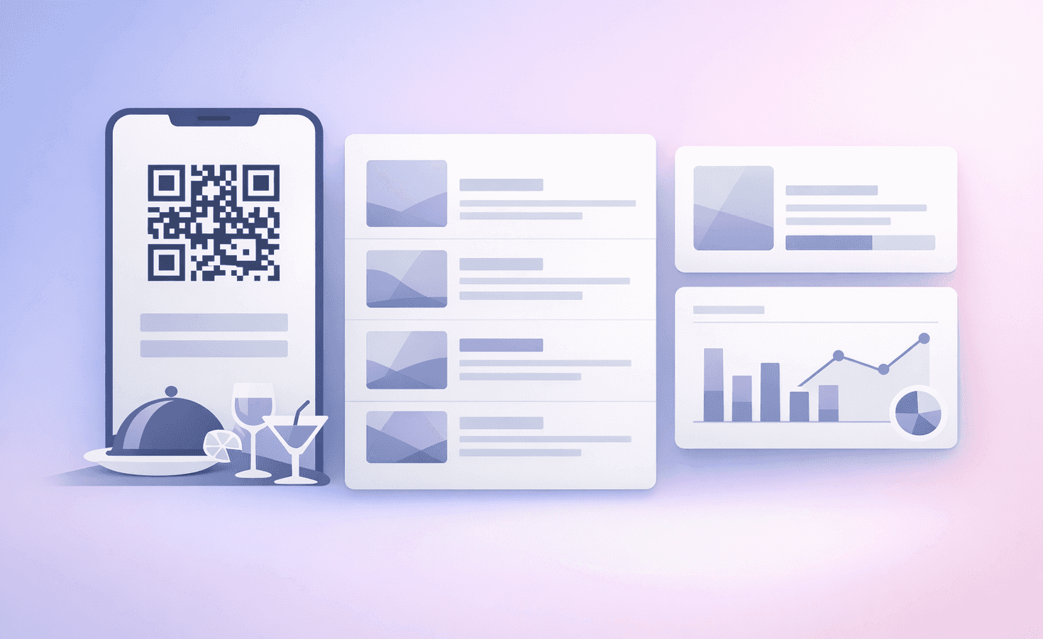 Restik: QR-меню — гости открывают меню со смартфона