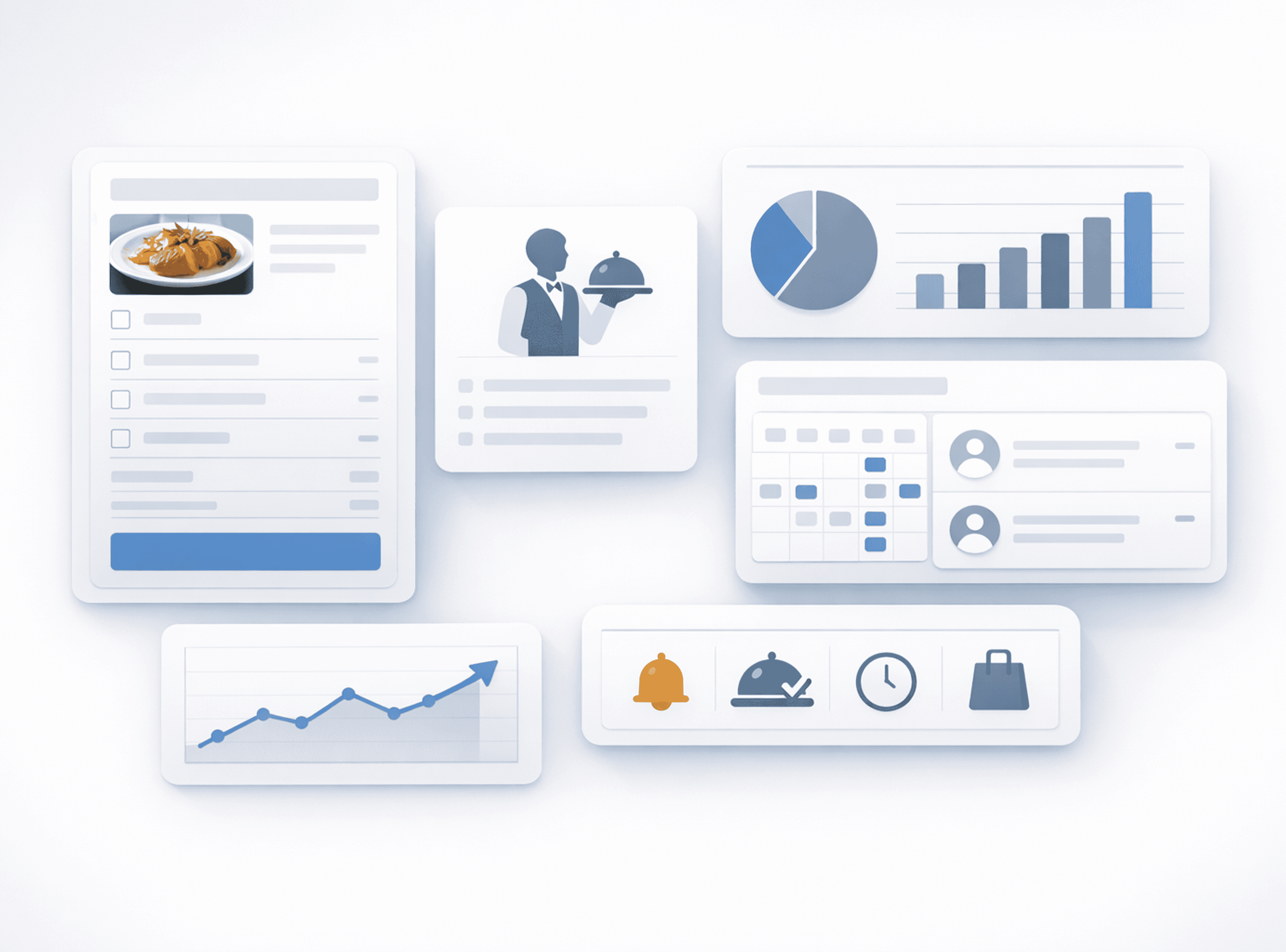 Restik: мобильный официант — работа официанта в Restik POS