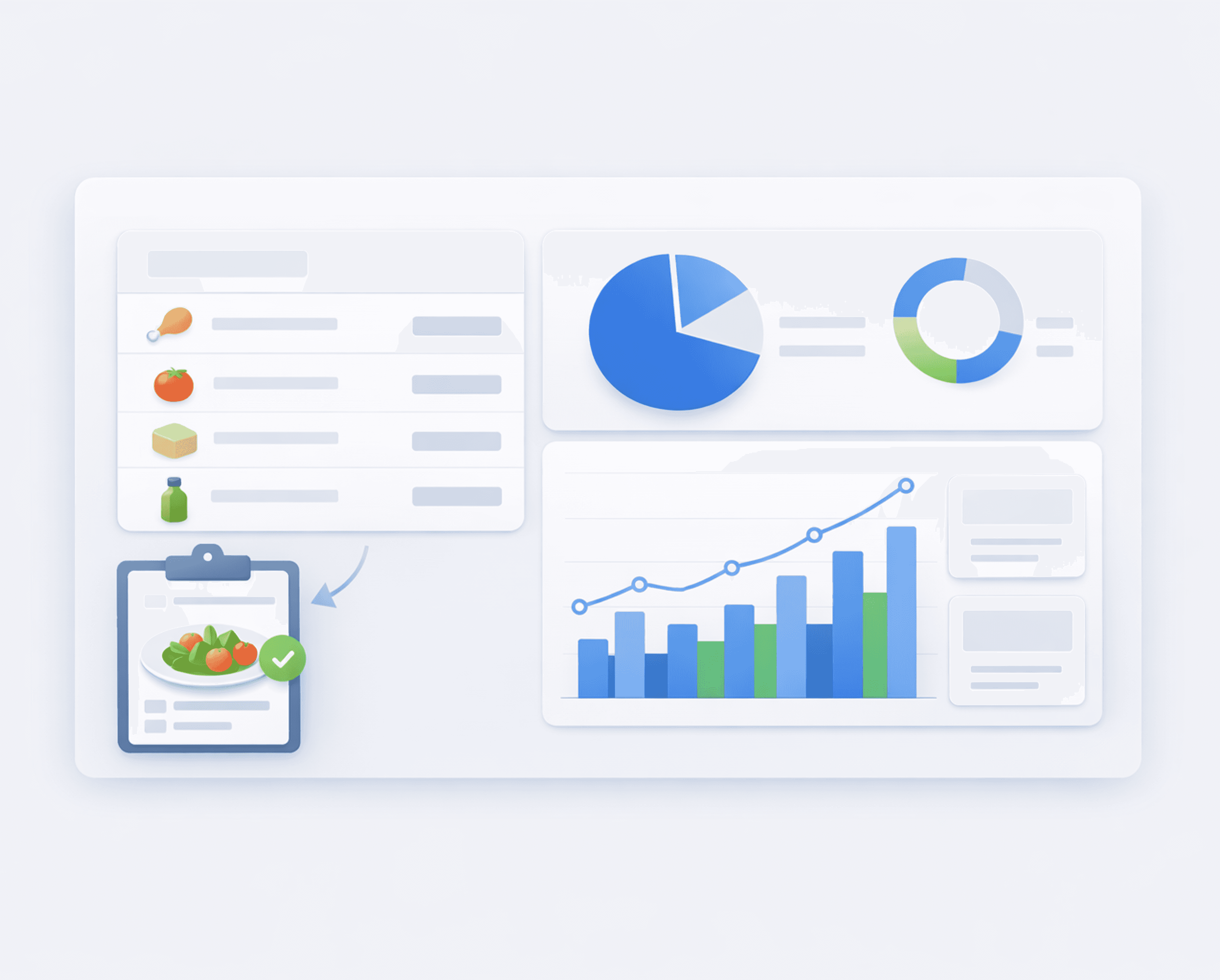 Restik: интерфейс учёта себестоимости блюд и фудкоста
