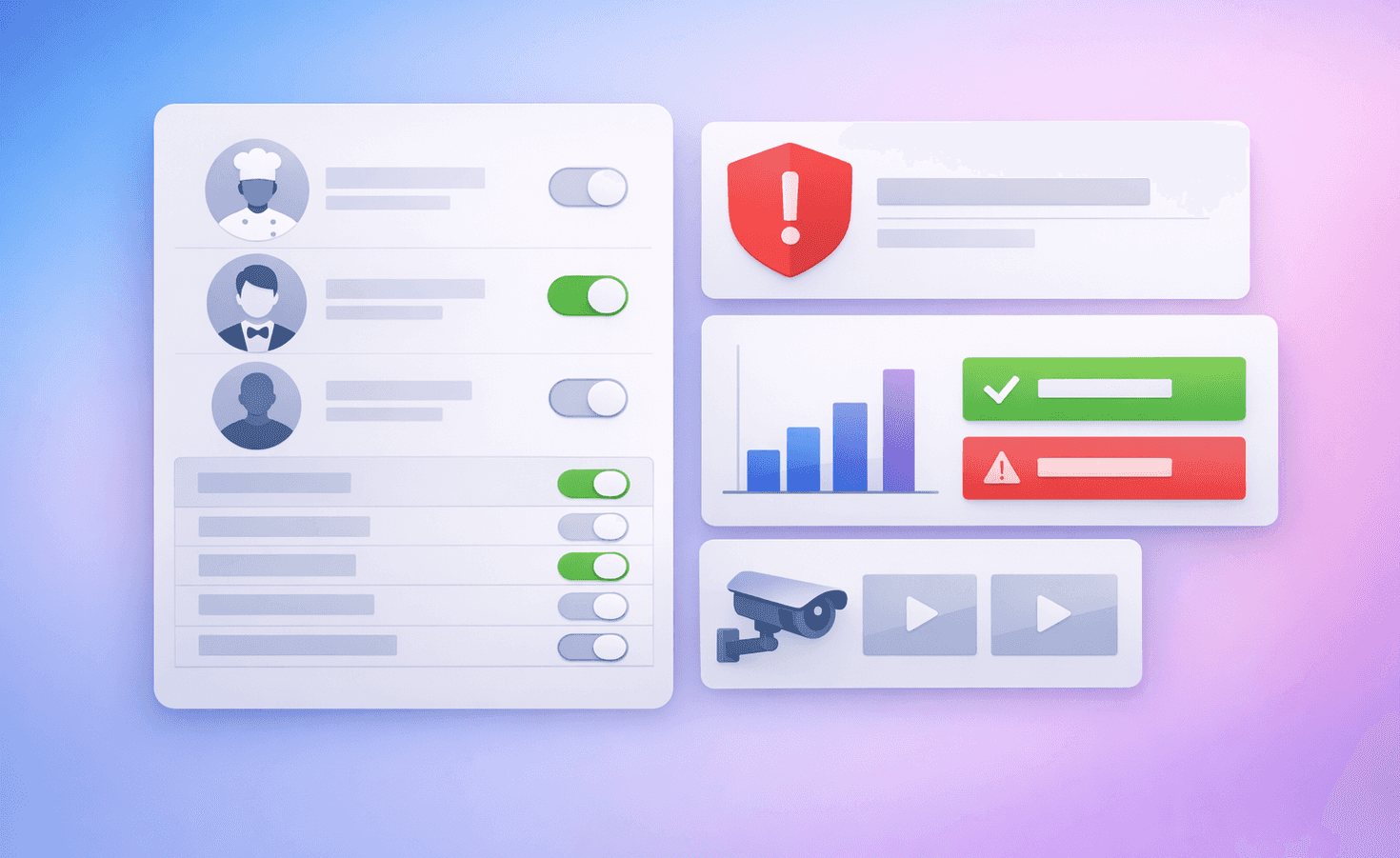 Restik: кассовая программа — права доступа и контроль