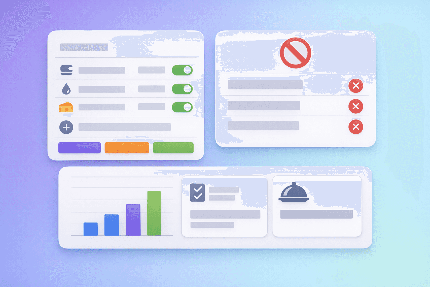 Restik: кассовая программа — модификаторы и стоп‑лист
