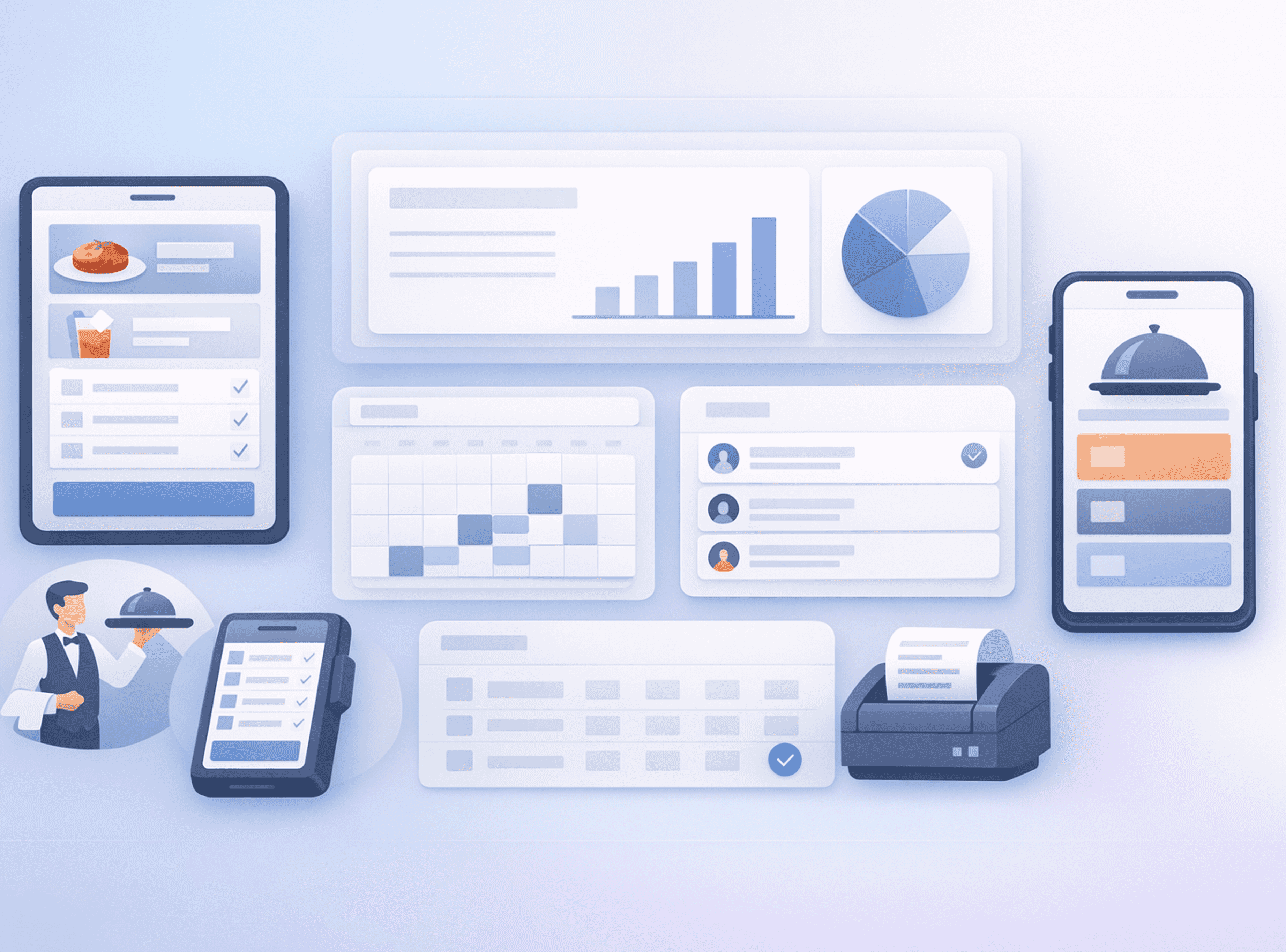 Restik: мобильный официант — сценарий работы в Restik POS