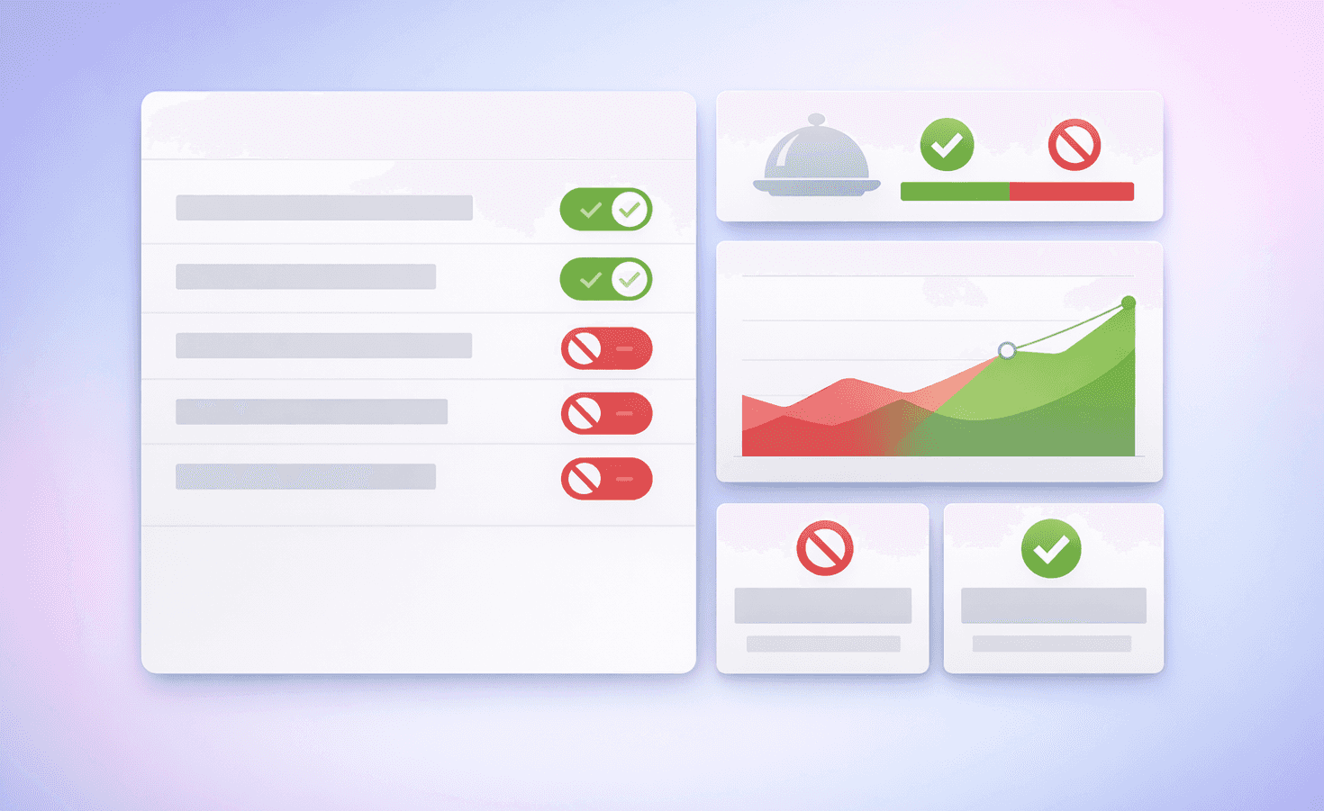 Restik: конструктор меню — стоп-лист и наличие